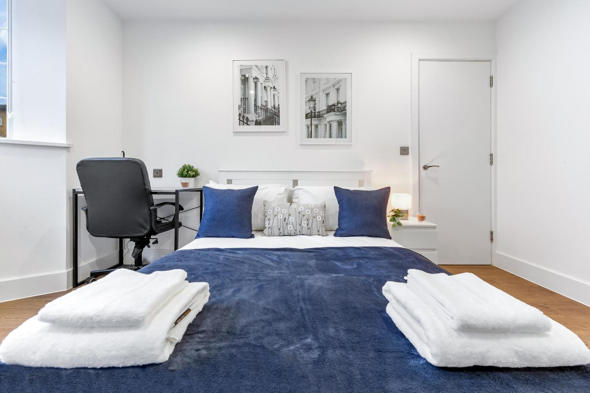 Central London Two Bedroom Serviced Apartment - Nine Elms Luxury Stay - Vauxhall & Westminster Extérieur photo
