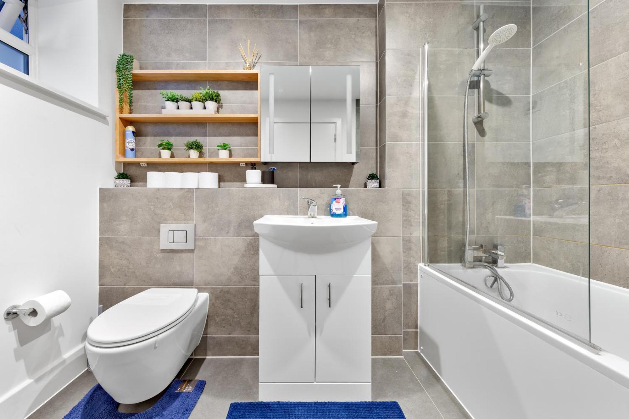 Central London Two Bedroom Serviced Apartment - Nine Elms Luxury Stay - Vauxhall & Westminster Extérieur photo